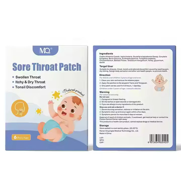 MQ SORE THROAT PATCH
