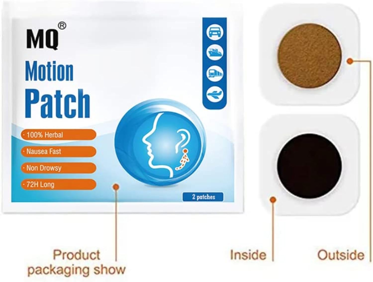MQ MOTION SICKNESS PATCH