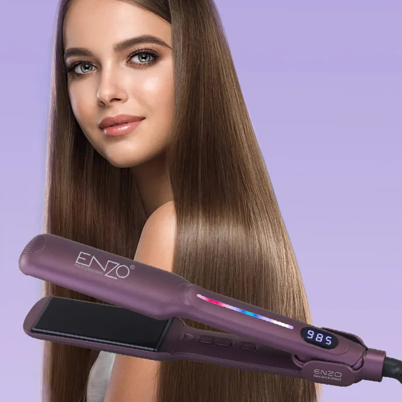 EN-9888A - Enzo Professional Nanoion Infrared Hair Straightener