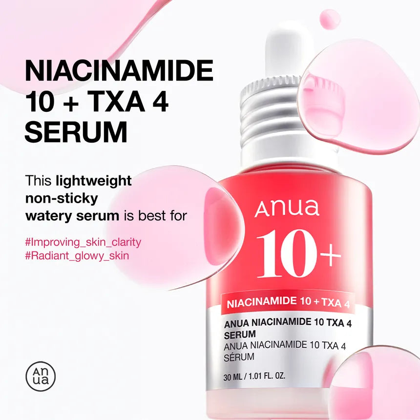 ANUA - NIACINAMIDE 10% TXA 4% SERUM