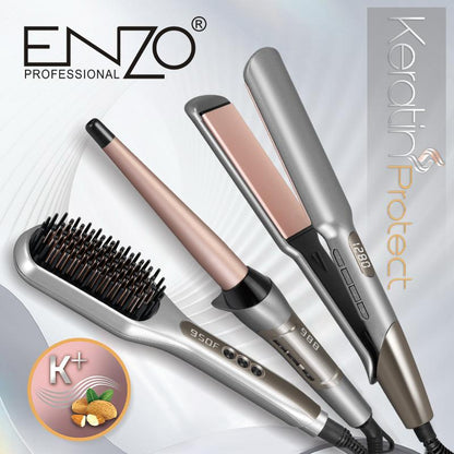 CEN-3893 Enzo Professional 3-in-1 Hair Styling Kit