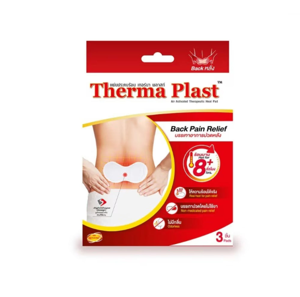 THERMA PLAST, PAIN-RELIEVER PLASTER, BACK