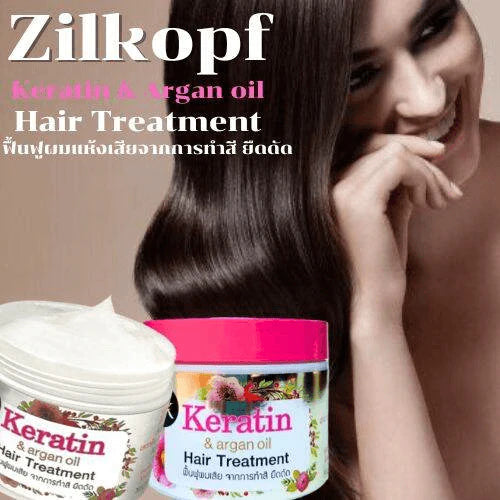 ZK KERATIN ARGAN  HAIR TREATMENT MASK