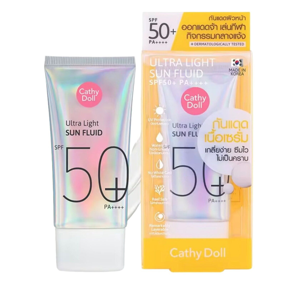CATHY DOLL ULTRA LIGHT SUN FLUID